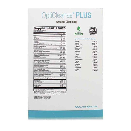 OptiCleanse Plus, XYM